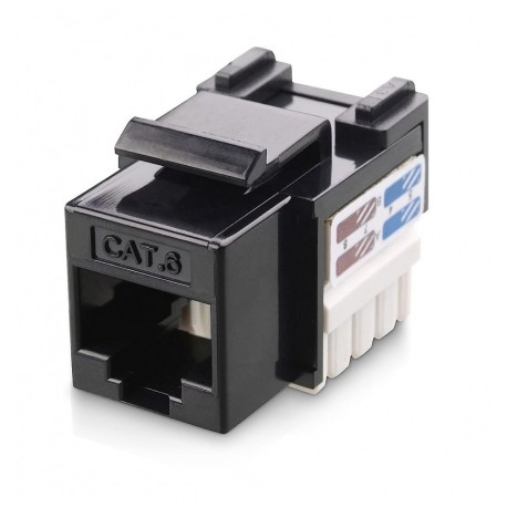 Frutto Keystone RJ45 Cat.6 UTP IDC 90° Nero IWP-MD C6/BKT