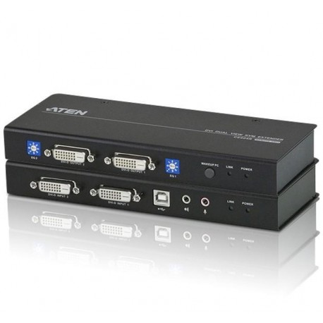 KVM Extender / Splitter USB DVI Cat. 5E CE604 IDATA MTS-DVI