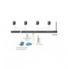 Multipresa Rack PDU Eco con Misurazione e Commutazione Prese 30A/32A 24 Prese, PE8324G