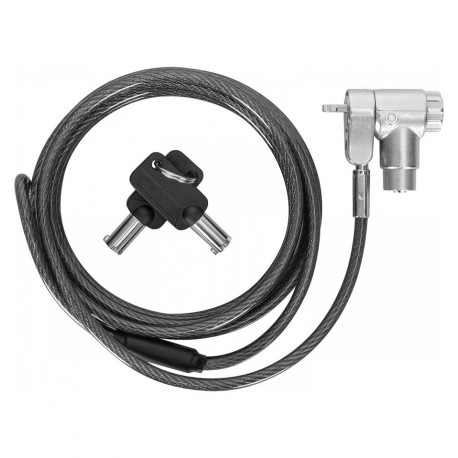 Lucchetto con Sistema di Sicurezza Universale a Chiave Tubolare per Notebook IQ-LOK-18-K