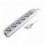 Presa Multipla a 6 Posti Italiana Bipasso/Schuko Spina 10A