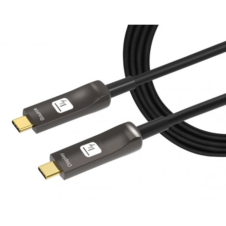 Cavo Ottico Attivo USB-C™ M/M AOC Fibra Ottica 4K 30m ICOC U3C-HY-030