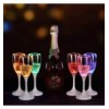 Confezione da 6 Bicchieri da Champagne con 6 Colorazioni LED