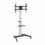 Carrello TV 37''-86'' Multimediale in Alluminio Regolabile in Altezza