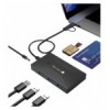 Lettore di Memorie SD/TF Smart Card con Hub 3 Porte USB IUSB-CARD-AC582