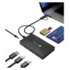Lettore di Memorie SD/TF Smart Card con Hub 3 Porte USB IUSB-CARD-AC582