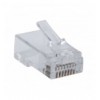 Confezione 100 Plug modulari RJ45 Passante Cat6 FastCrimp