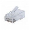 Confezione 50 Plug modulari RJ45 passanti Cat5e FastCrimp IWP-CAT5EU