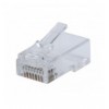 Confezione 50 plug modulari RJ45 passanti Cat6 FastCrimp IWP-CAT6U