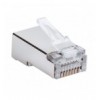 Confezione 50 Plug modulari RJ45 Passanti Cat6 FastCrimp