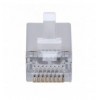 Confezione 50 Plug modulari RJ45 Passanti Cat6 FastCrimp