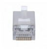 Confezione 100 Plug modulari RJ45 passanti Cat6 FastCrimp