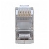 Confezione 100 Plug modulari RJ45 passanti Cat6 FastCrimp