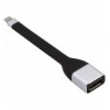 Cavo Corto Piatto USB-C™ Maschio a Displayport Femmina FPC 13,1 cm