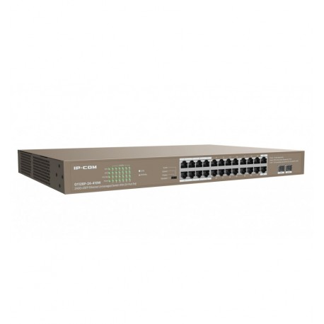 Unmanaged Switch Ethernet 24 Porte PoE 24GE+2SFP G1126P-24-410W ICIP-G1126P-24