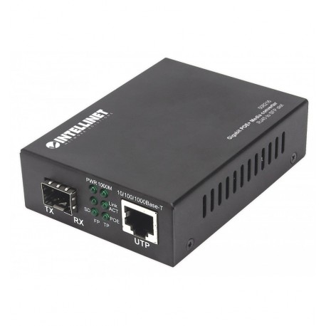 Media Converter Gigabit PoE+ I-ET SX-MGBICP