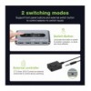 Switch KVM USB 3.0 per 2 PC in 4 out