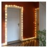 80 Luci LED a Stella IP44 Bianco Caldo a Batteria con Timer