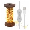 Bobina con Filo di Rame 150 Luci LED IP22 USB Interruttore On Off I-LED-CHAIN150YARN