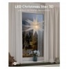 Stella di Natale LED 3D ø 56 cm Funzionamento a Batteria