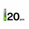 Confezione 20 Batterie GP Ultra Plus Alcaline Ministilo AAA 24A/LR03