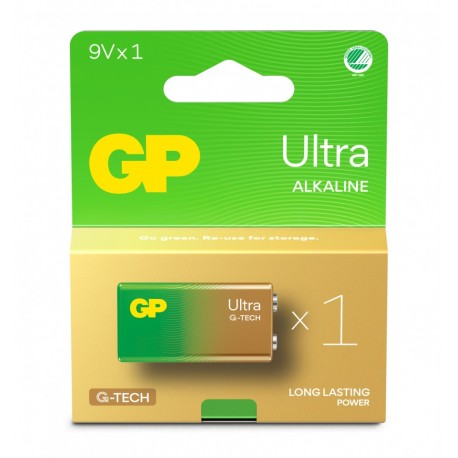 Batteria GP Ultra Alcalina 9V 1604AU/6LF22 IC-GP151434