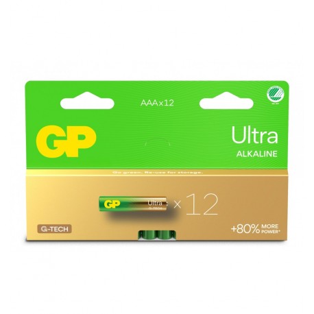 Confezione 12 Batterie GP Ultra Alcalina MiniStilo AAA 124U/LR03 IC-GP151447