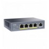 Switch Gigabit POE+ 5 porte, GS1005P