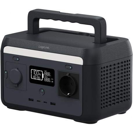 Stazione di Alimentazione Portatile 300W LiFePO4 Batteria Ricarica Solare IUPS-PPS300