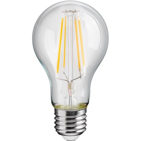 Lampadina LED E27 Bianco Caldo 7W con Filamento Classe E Trasparente I-LED-E27-58WFGE