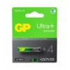 Confezione 4 Batterie GP Ultra Plus Alcaline Ministilo AAA 24AUP/LR03 IC-GP151423