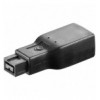 Adattatore Firewire 1394 9 maschio 6 femmina IADAP 1394B-9M/6F