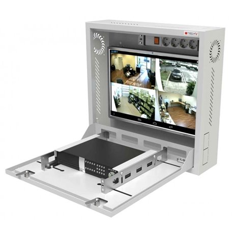 Box di Sicurezza per DVR e Sistemi di Videosorveglianza Bianco ICRLIM08W2D