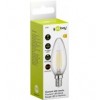 Lampadina LED Candela E14 Bianco Caldo 4W Filamento Classe E