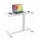 Sit-Stand Scrivania Compatta Postazione di Lavoro con Altezza Regolabile
