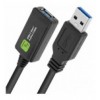 Cavo Prolunga Attivo USB3.2 SuperSpeed+ Estensore di Segnale 5m Nero ICUR3050G