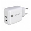 Caricatore Alimentatore 2 porte USB-C™ da Muro 35W IPW-USB-2C35W