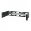 Contenitore Guida DIN Regolabile per Montaggio su Rack 19'' 2U I-CASE DIN-5