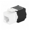 Frutto Keystone RJ45 Cat.6 UTP Tool-Free Bianco Nero IWP-MD C6/TLU3MU