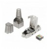 Connettore Plug RJ45 8P8C Cat.6A Schermato STP