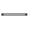 Pannello Cieco Ventilato per Armadi Rack 19'' 1U Nero