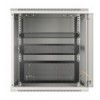 Pannello Cieco Ventilato per Armadi Rack 19'' 2U Nero