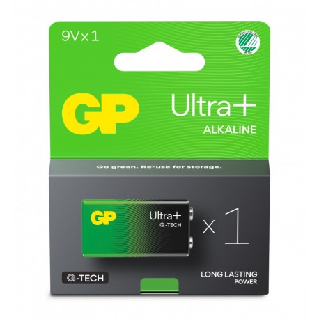 Batteria GP Ultra Plus Alcalina 9V 1604AUP/6LF22 IC-GP151419