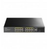 Switch PoE+ 10/100M a 16 Porte con 2GbE e 1 Porta SFP, FS1018PS1