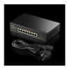 Switch Gigabit PoE+ 8 Porte con 2 slot SFP Gigabit, GS1008PS2