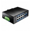 Switch Industriale Gigabit 8 Porte con 2 slot SFP, IG1008S2