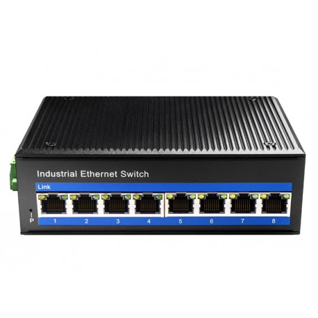 Switch Industriale Gigabit 8 Porte