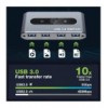 Switch USB 3.0 per 2 PC in 4 out
