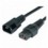 Cavo Prolunga C14 180° a C13 180° con Blocco IEC 3 metri