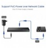 Splitter HDMI 2 vie con Extender su Cavo di Rete 4K fino a 70 metri